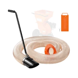 SucceBuy Wood Chipper Shredder Leaf Vacuum Kit