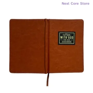 A5 Brown PU Leather Notebook,